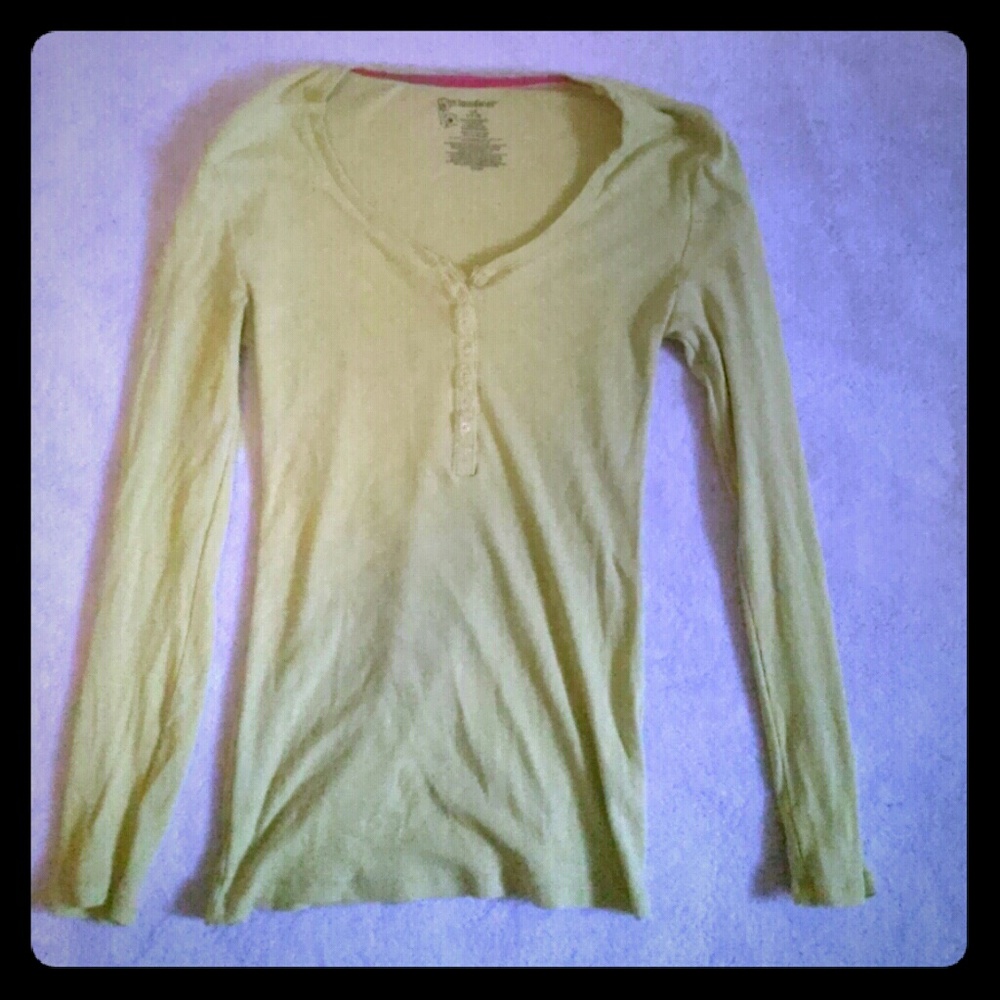 Lime green shirt